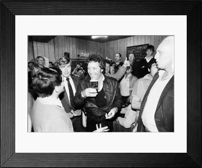 Framed Print : It takes more than a sexist ban to stop the women of Treforest getting their hands on a Framed Print : It takes more than a sexist ban to stop the women of Treforest getting their hands on a