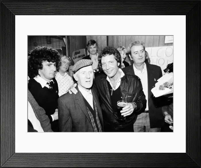 Framed Print : It takes more than a sexist ban to stop the women of Treforest getting their hands on a