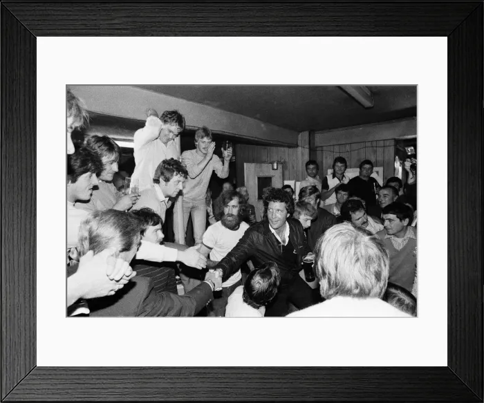 Framed Print : It takes more than a sexist ban to stop the women of Treforest getting their hands on a