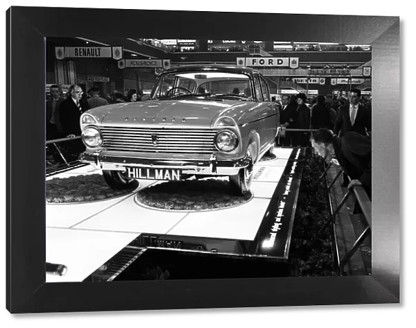 The 1961 British International Motor Show at Earls Court Exhibition Centre, London