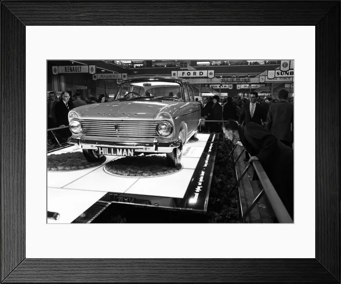 Framed Print : The 1961 British International Motor Show at Earls Court Exhibition Centre, London Framed Print : The 1961 British International Motor Show at Earls Court Exhibition Centre, London