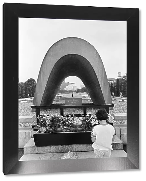 Peace Memorial Park, Hiroshima, Japan, August 1967. Our Picture Shows