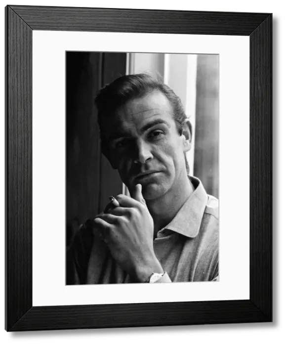 Framed Print : Sean Connery pictured at his new house in Acton. The house was once a Convent Framed Print : Sean Connery pictured at his new house in Acton. The house was once a Convent