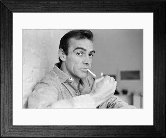 Framed Print : Sean Connery pictured at his new house in Acton. The house was once a Convent