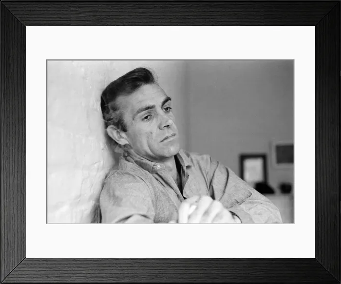 Framed Print : Sean Connery pictured at his new house in Acton. The house was once a Convent Framed Print : Sean Connery pictured at his new house in Acton. The house was once a Convent