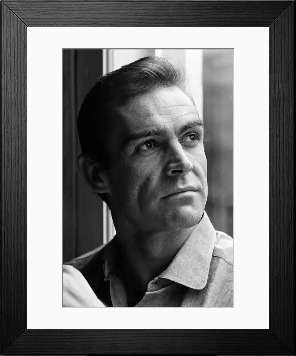 Framed Print : Sean Connery pictured at his new house in Acton. The house was once a Convent