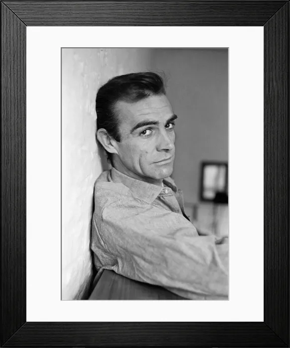 Framed Print : Sean Connery pictured at his new house in Acton. The house was once a Convent