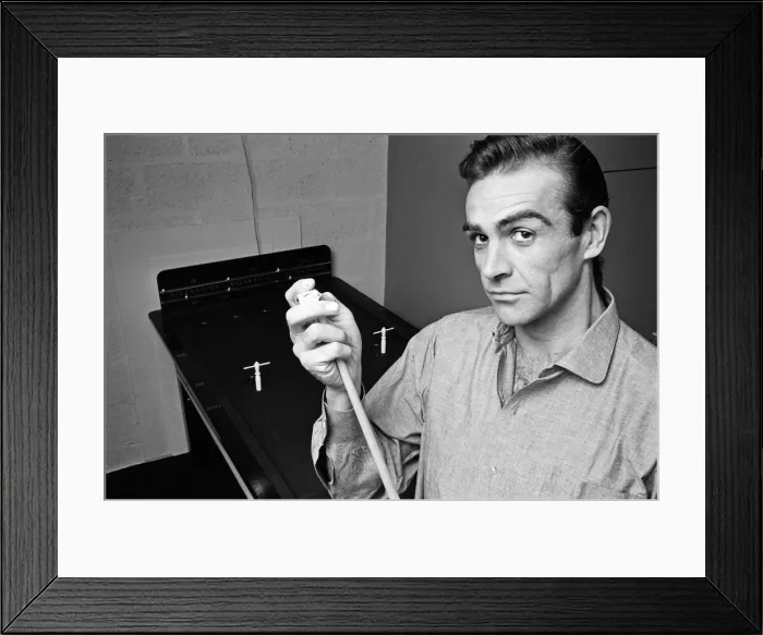 Framed Print : Sean Connery pictured at his new house in Acton. The house was once a Convent Framed Print : Sean Connery pictured at his new house in Acton. The house was once a Convent