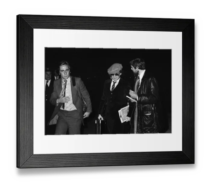 Framed Print : Elton John, the pop superstar who is chairman of Watford Football Club Framed Print : Elton John, the pop superstar who is chairman of Watford Football Club