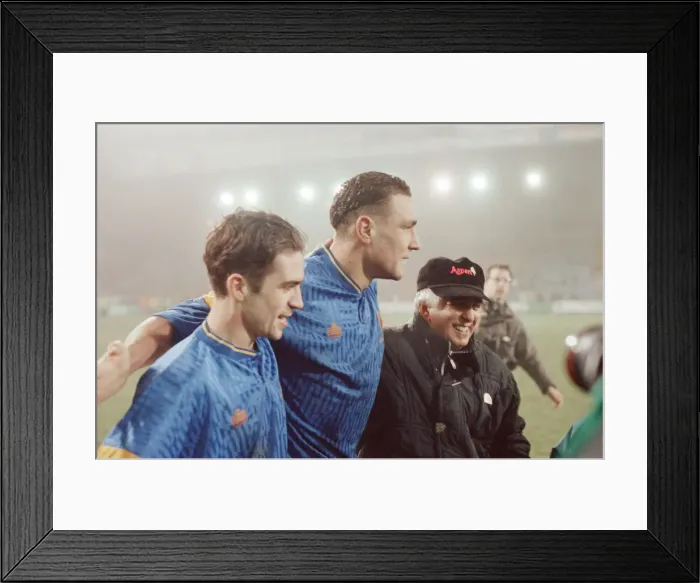 Framed Print : Wimbledon verses Aston Villa. FA Cup 4th Round replay at Selhurst Park Framed Print : Wimbledon verses Aston Villa. FA Cup 4th Round replay at Selhurst Park