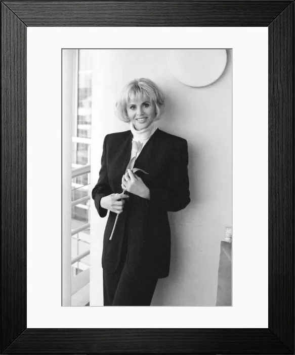 Framed Print : Britt Ekland Britt Ekland, born Britt-Marie Eklund