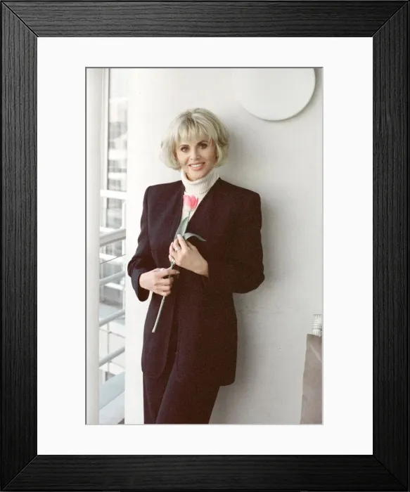 Framed Print : Britt Ekland Britt Ekland, born Britt-Marie Eklund