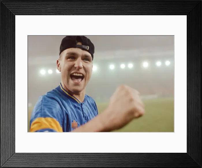Framed Print : Wimbledon verses Aston Villa. FA Cup 4th Round replay at Selhurst Park Framed Print : Wimbledon verses Aston Villa. FA Cup 4th Round replay at Selhurst Park