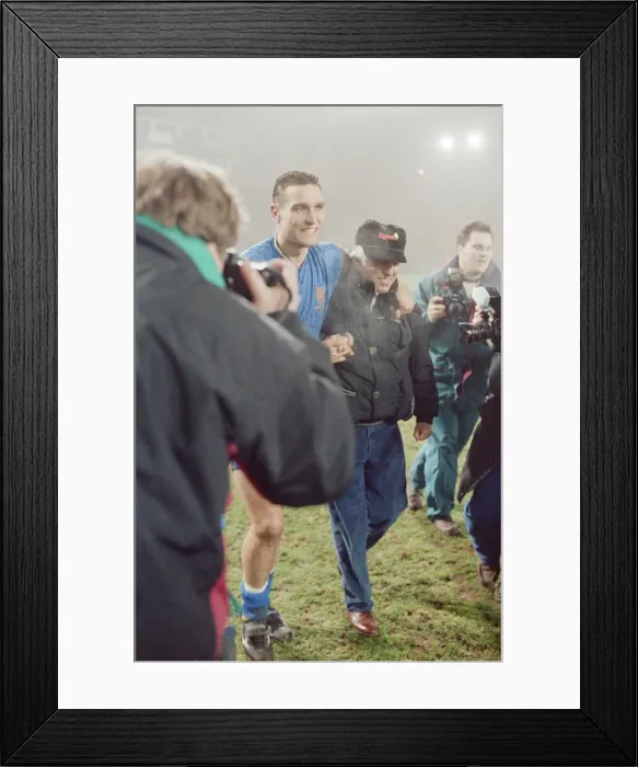 Framed Print : Wimbledon verses Aston Villa. FA Cup 4th Round replay at Selhurst Park Framed Print : Wimbledon verses Aston Villa. FA Cup 4th Round replay at Selhurst Park
