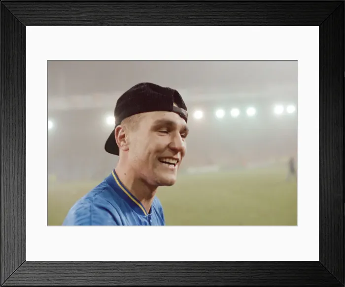 Framed Print : Wimbledon verses Aston Villa. FA Cup 4th Round replay at Selhurst Park