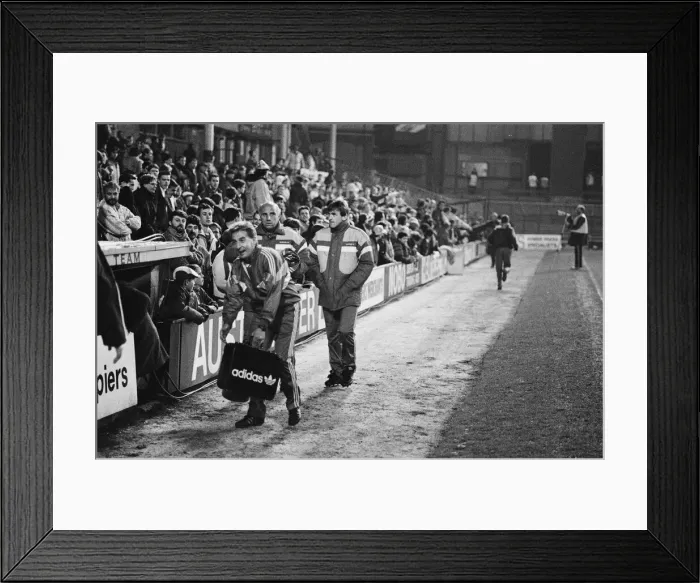 Framed Print : Arsenal 1 v 2 Liverpool, Littlewoods 2nd round (replay) at Villa Park