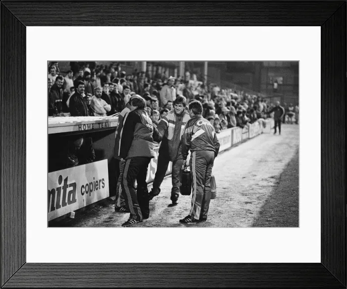 Framed Print : Arsenal 1 v 2 Liverpool, Littlewoods 2nd round (replay) at Villa Park Framed Print : Arsenal 1 v 2 Liverpool, Littlewoods 2nd round (replay) at Villa Park