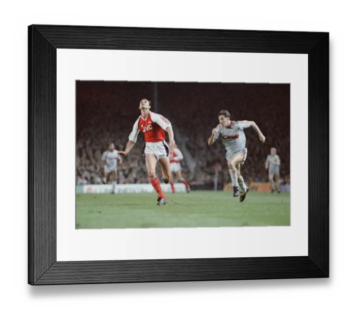 Framed Print : Arsenal 0 v 0 Liverpool, Littlewoods League Cup 3rd round (replay) at Highbury Framed Print : Arsenal 0 v 0 Liverpool, Littlewoods League Cup 3rd round (replay) at Highbury