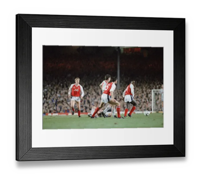 Framed Print : Arsenal 0 v 0 Liverpool, Littlewoods League Cup 3rd round (replay) at Highbury Framed Print : Arsenal 0 v 0 Liverpool, Littlewoods League Cup 3rd round (replay) at Highbury