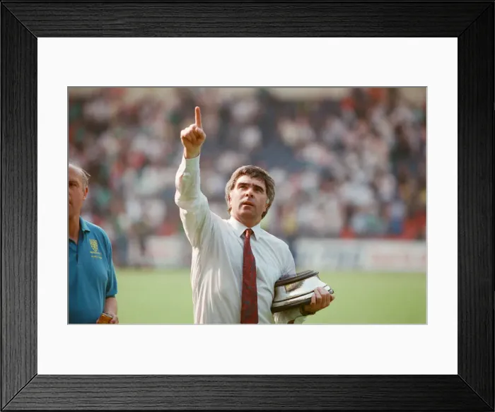 Framed Print : Liverpool verses Wimbledon. FA Cup final at Wembley Stadium Framed Print : Liverpool verses Wimbledon. FA Cup final at Wembley Stadium