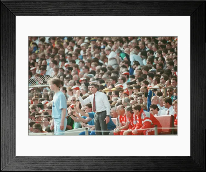 Framed Print : Liverpool verses Wimbledon FA Cup final at Wembley Stadium Framed Print : Liverpool verses Wimbledon FA Cup final at Wembley Stadium