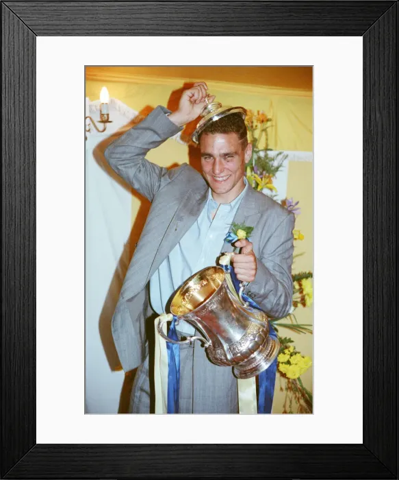 Framed Print : Liverpool verses Wimbledon. FA Cup final at Wembley Stadium Framed Print : Liverpool verses Wimbledon. FA Cup final at Wembley Stadium