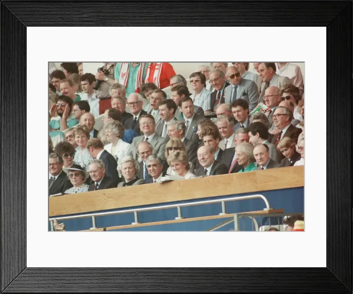 Framed Print : Liverpool verses Wimbledon FA Cup final at Wembley Stadium Framed Print : Liverpool verses Wimbledon FA Cup final at Wembley Stadium