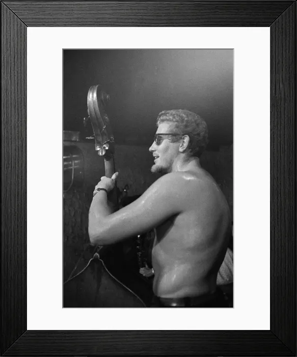 Framed Print : A Beatnik party at Hampstead. August 1960 Framed Print : A Beatnik party at Hampstead. August 1960