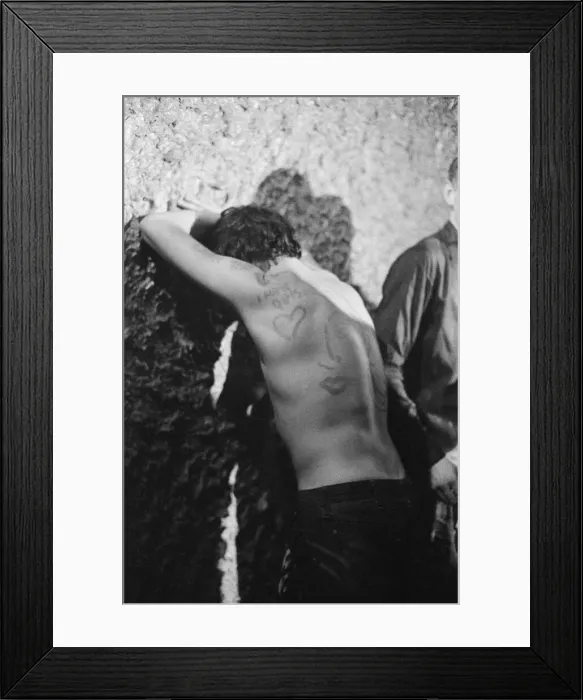Framed Print : A Beatnik party at Hampstead. August 1960 Framed Print : A Beatnik party at Hampstead. August 1960