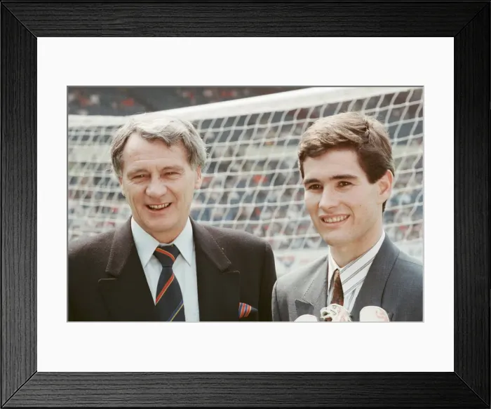 Framed Print : Liverpool verses Wimbledon. FA Cup final at Wembley Stadium Framed Print : Liverpool verses Wimbledon. FA Cup final at Wembley Stadium