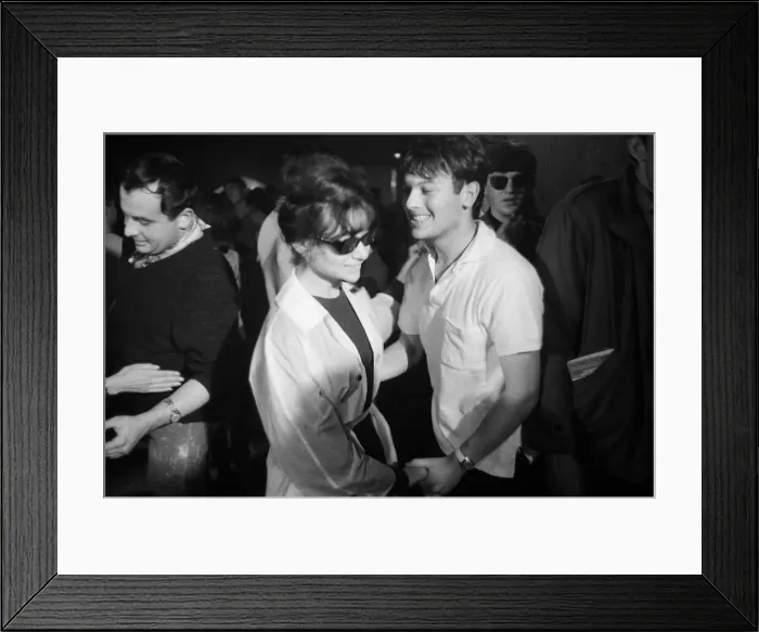 Framed Print : A Beatnik party at Hampstead. August 1960 Framed Print : A Beatnik party at Hampstead. August 1960