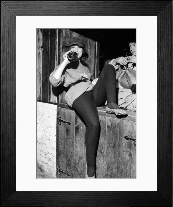 Framed Print : A Beatnik party at Hampstead. August 1960 Framed Print : A Beatnik party at Hampstead. August 1960