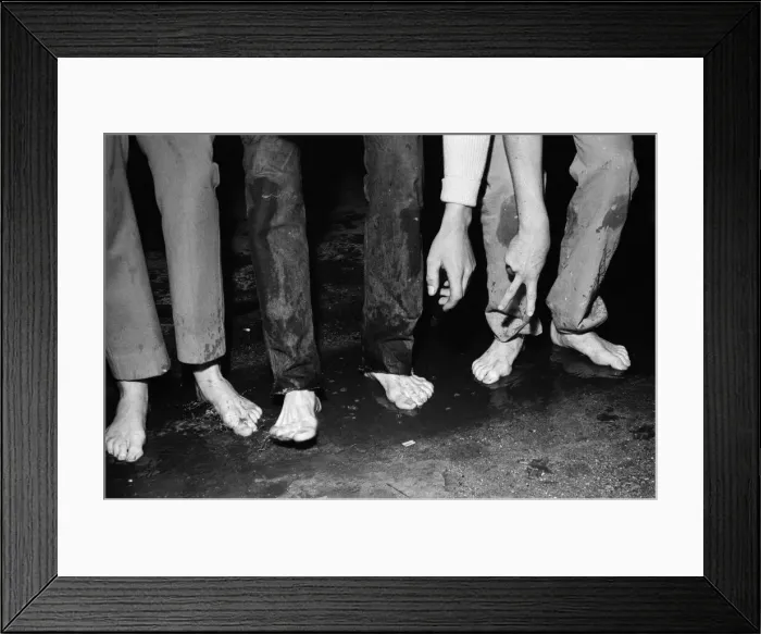 Framed Print : A Beatnik party at Hampstead. August 1960 Framed Print : A Beatnik party at Hampstead. August 1960