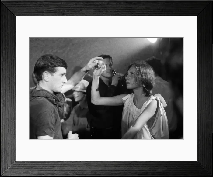 Framed Print : A Beatnik party at Hampstead. August 1960 Framed Print : A Beatnik party at Hampstead. August 1960