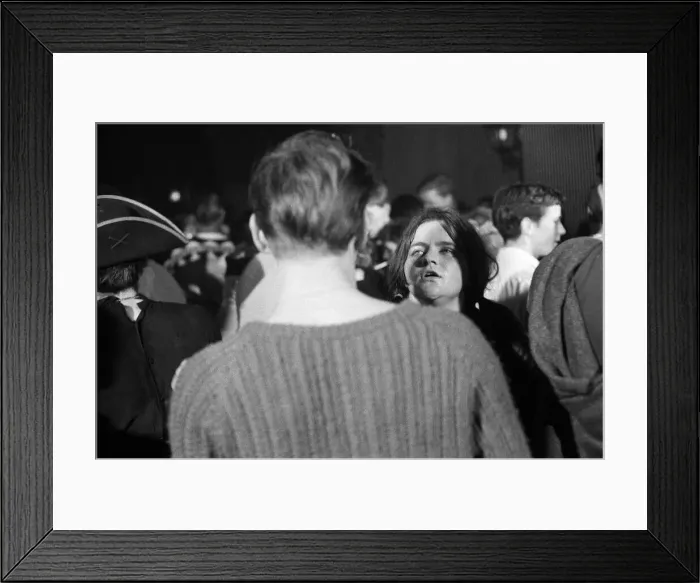 Framed Print : A Beatnik party at Hampstead. August 1960 Framed Print : A Beatnik party at Hampstead. August 1960