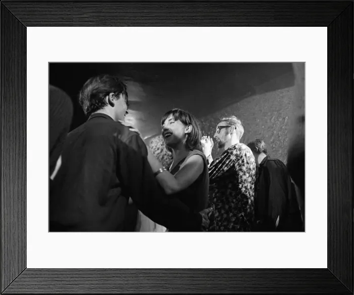 Framed Print : A Beatnik party at Hampstead. August 1960 Framed Print : A Beatnik party at Hampstead. August 1960