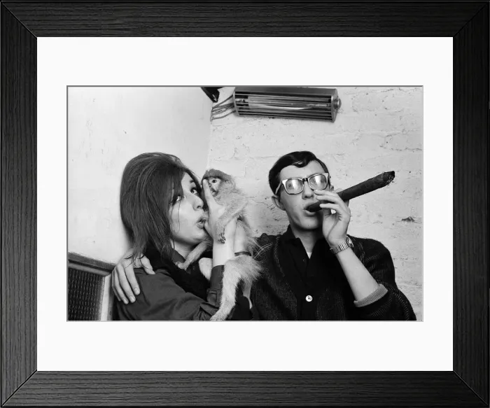 Framed Print : A Beatnik party at Hampstead. August 1960 Framed Print : A Beatnik party at Hampstead. August 1960