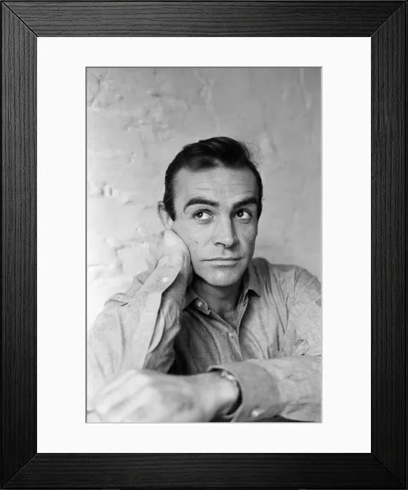 Framed Print : Sean Connery pictured at his new house in Acton. The house was once a Convent Framed Print : Sean Connery pictured at his new house in Acton. The house was once a Convent