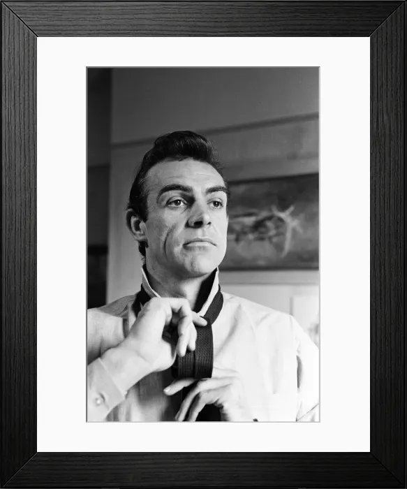 Framed Print : Sean Connery pictured at his new house in Acton. The house was once a Convent Framed Print : Sean Connery pictured at his new house in Acton. The house was once a Convent