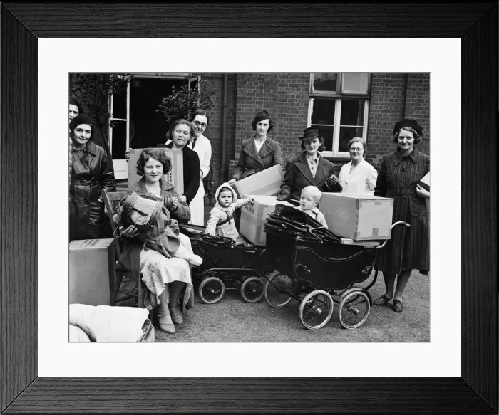 Framed Print : Some of the mothers who called at the Carnegie Institute, Hunters Road Framed Print : Some of the mothers who called at the Carnegie Institute, Hunters Road