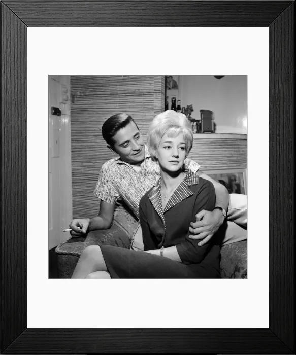 Framed Print : John Kennedy, Tommy Steeles 28 year old manager, is engaged to an Australian
