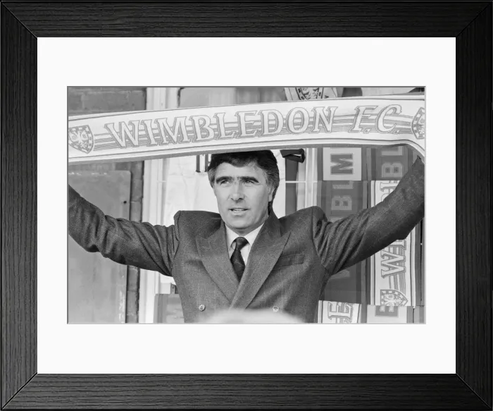 Framed Print : Wimbledon Football Club, training ahead of next months FA Cup Final Framed Print : Wimbledon Football Club, training ahead of next months FA Cup Final