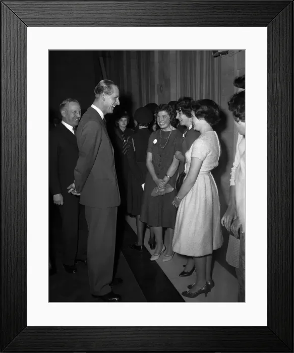 Framed Print : Prince Philip, Duke of Edinburgh at Council House, Bristol. 29th October 1959 Framed Print : Prince Philip, Duke of Edinburgh at Council House, Bristol. 29th October 1959