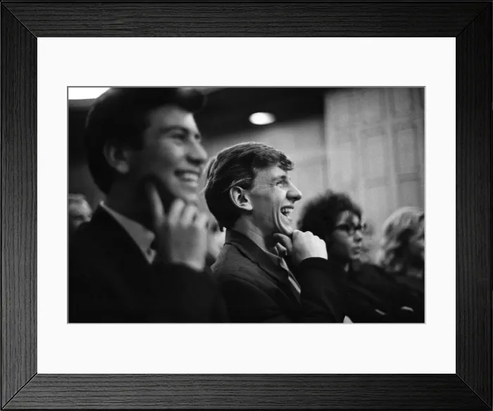 Framed Print : A group of young people, including Mike Berry, brought together by the Daily Mirror to Framed Print : A group of young people, including Mike Berry, brought together by the Daily Mirror to