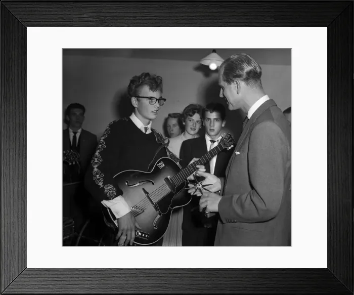 Framed Print : Prince Philip, Duke of Edinburgh at Eagle House Youth Club, Bristol. 29th October 1959 Framed Print : Prince Philip, Duke of Edinburgh at Eagle House Youth Club, Bristol. 29th October 1959