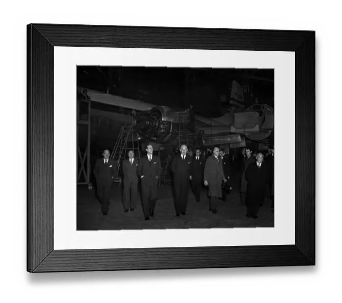Framed Print : Prince Philip, Duke of Edinburgh at BAC, Bristol. 6th November 1953 Framed Print : Prince Philip, Duke of Edinburgh at BAC, Bristol. 6th November 1953