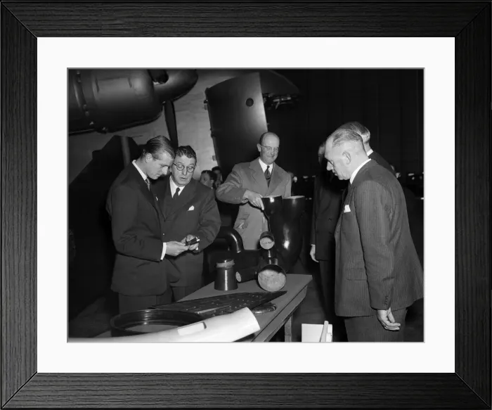 Framed Print : Prince Philip, Duke of Edinburgh at BAC, Bristol. 6th November 1953 Framed Print : Prince Philip, Duke of Edinburgh at BAC, Bristol. 6th November 1953
