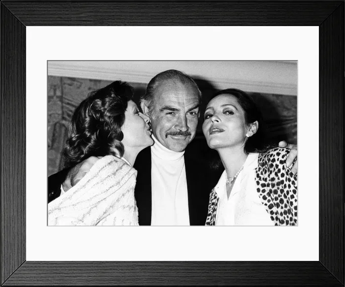 Framed Print : Sean Connery stars in the new James Bond film Never Say Never Again Framed Print : Sean Connery stars in the new James Bond film Never Say Never Again