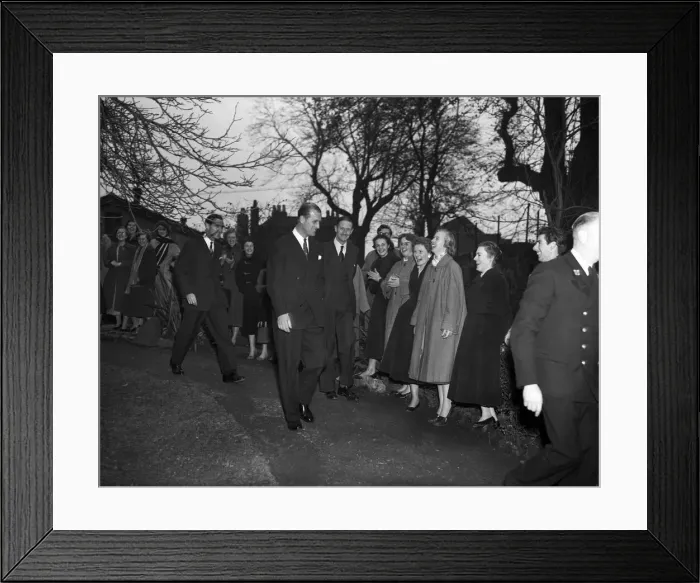 Framed Print : Prince Philip, Duke of Edinburgh during a visit to Bristol Framed Print : Prince Philip, Duke of Edinburgh during a visit to Bristol