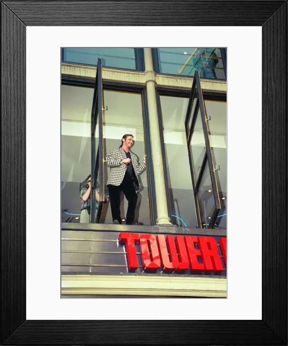 Framed Print : Wet Wet Wet at Tower Records, Glasgow. 25th October 1993 Framed Print : Wet Wet Wet at Tower Records, Glasgow. 25th October 1993